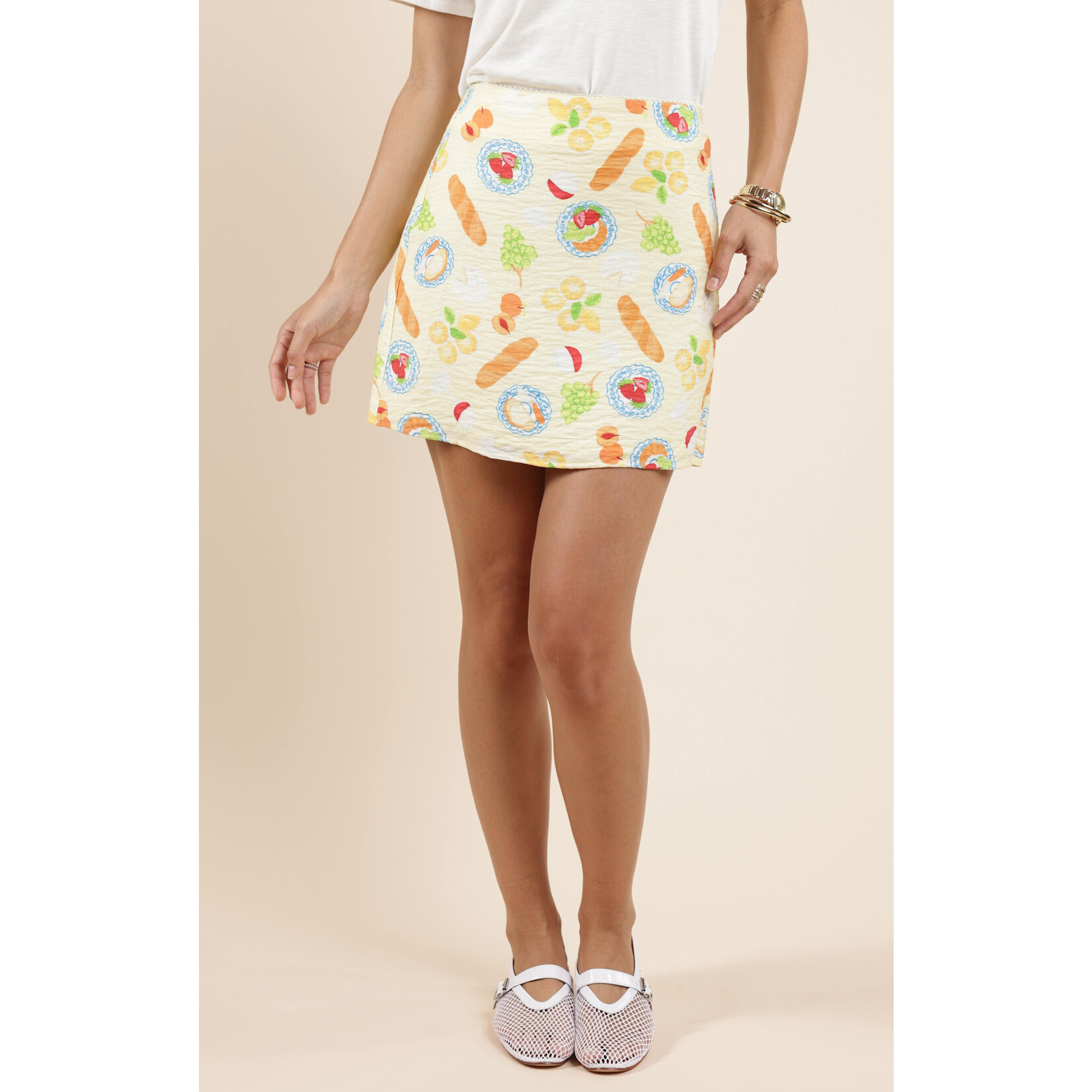 Sadie Sage SS Picnic Mini Skirt