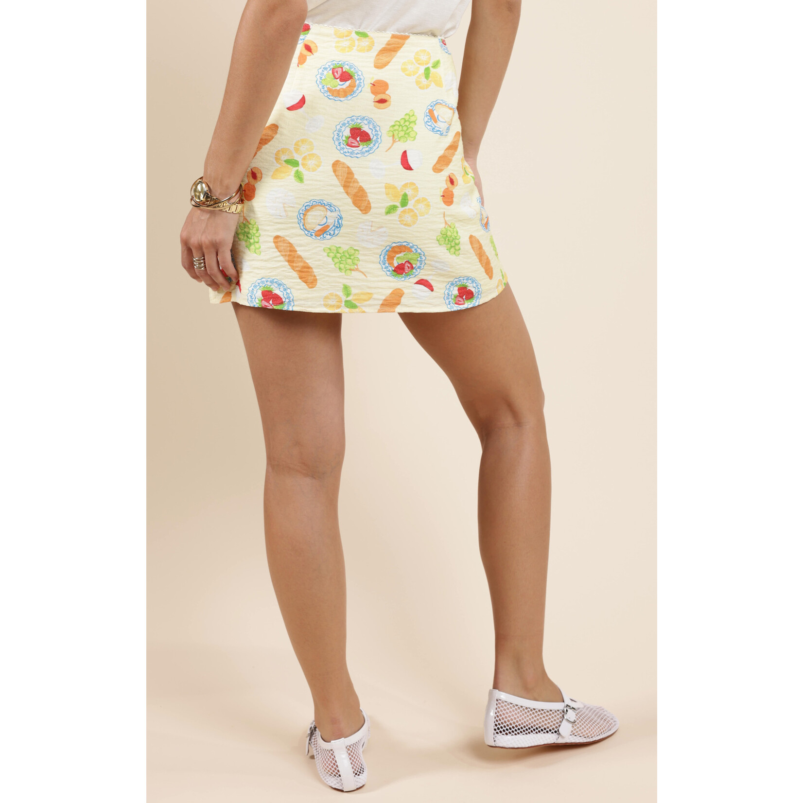Sadie Sage SS Picnic Mini Skirt
