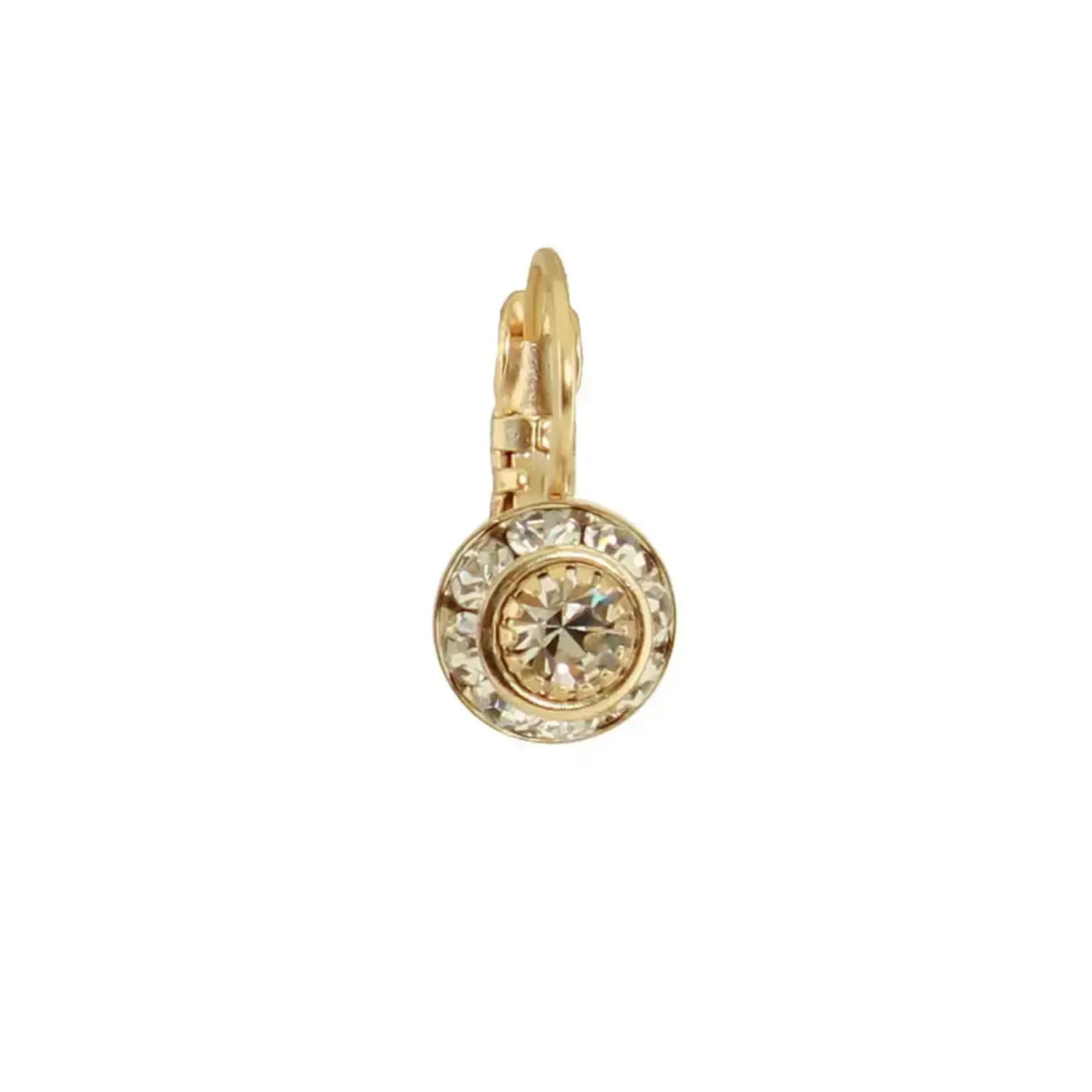 Baked Beads BB Gold Austrian Crystal Disc
