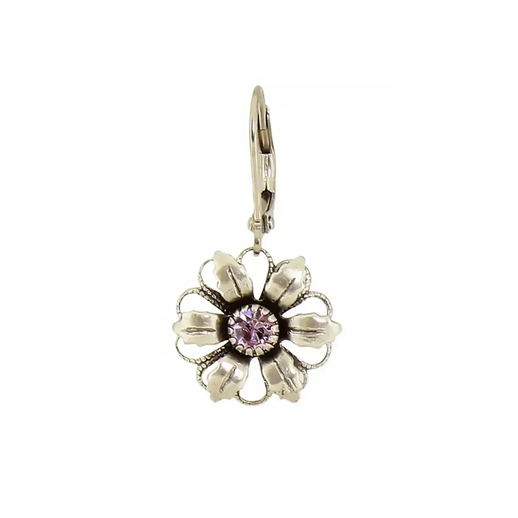 Baked Beads BB Layered Flower Earring