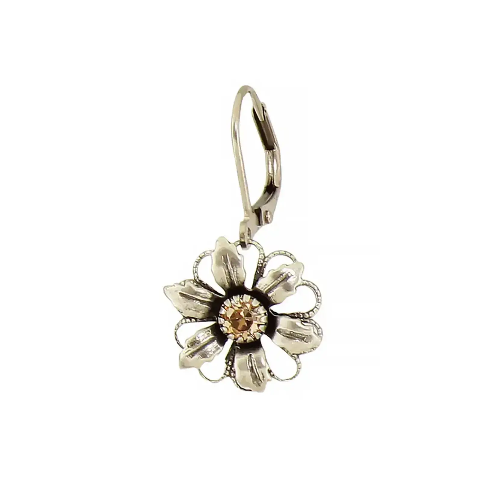 Baked Beads BB Layered Flower Earring