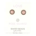Baked Beads Powerstone Post Earring