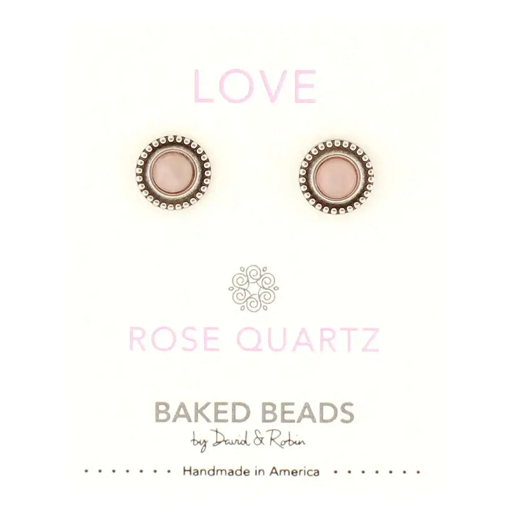 Baked Beads BB Powerstone Post Earring