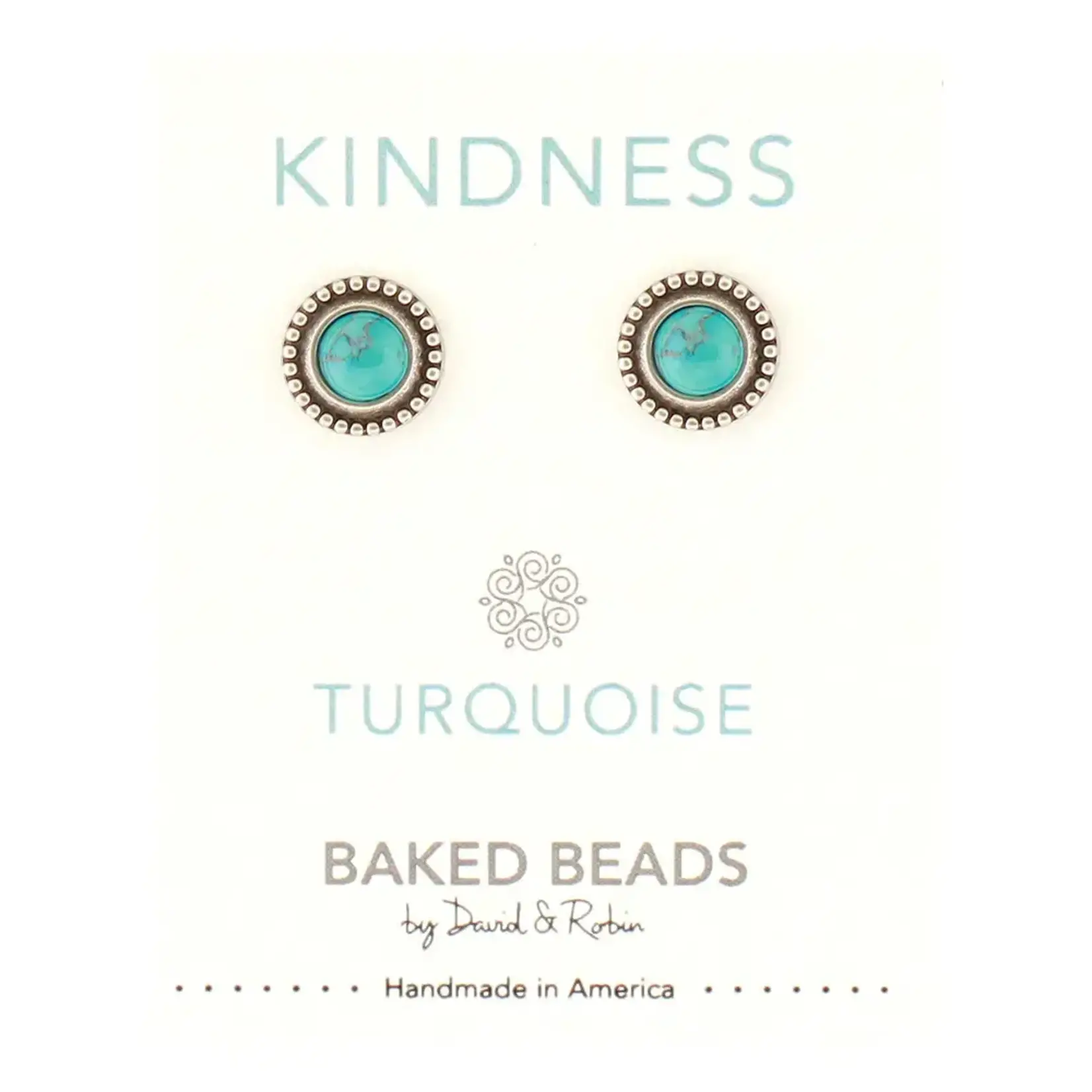 Baked Beads BB Powerstone Post Earring
