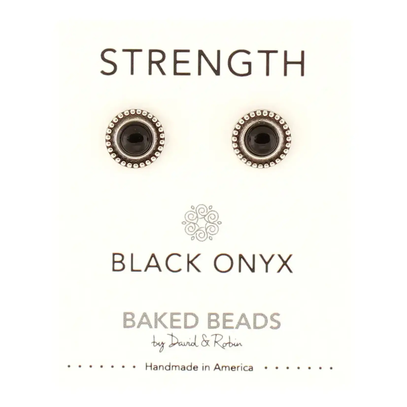 Baked Beads BB Powerstone Post Earring