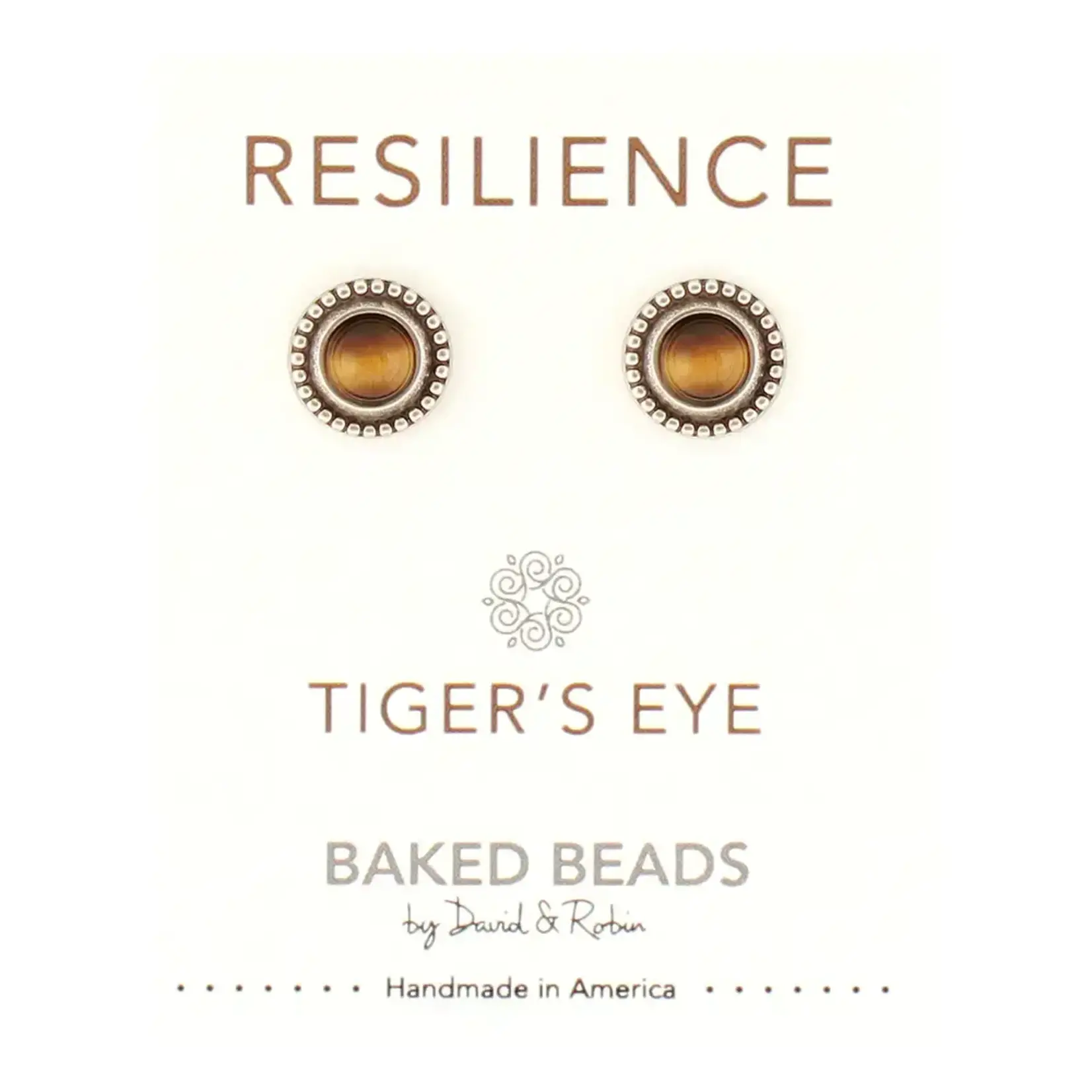 Baked Beads BB Powerstone Post Earring