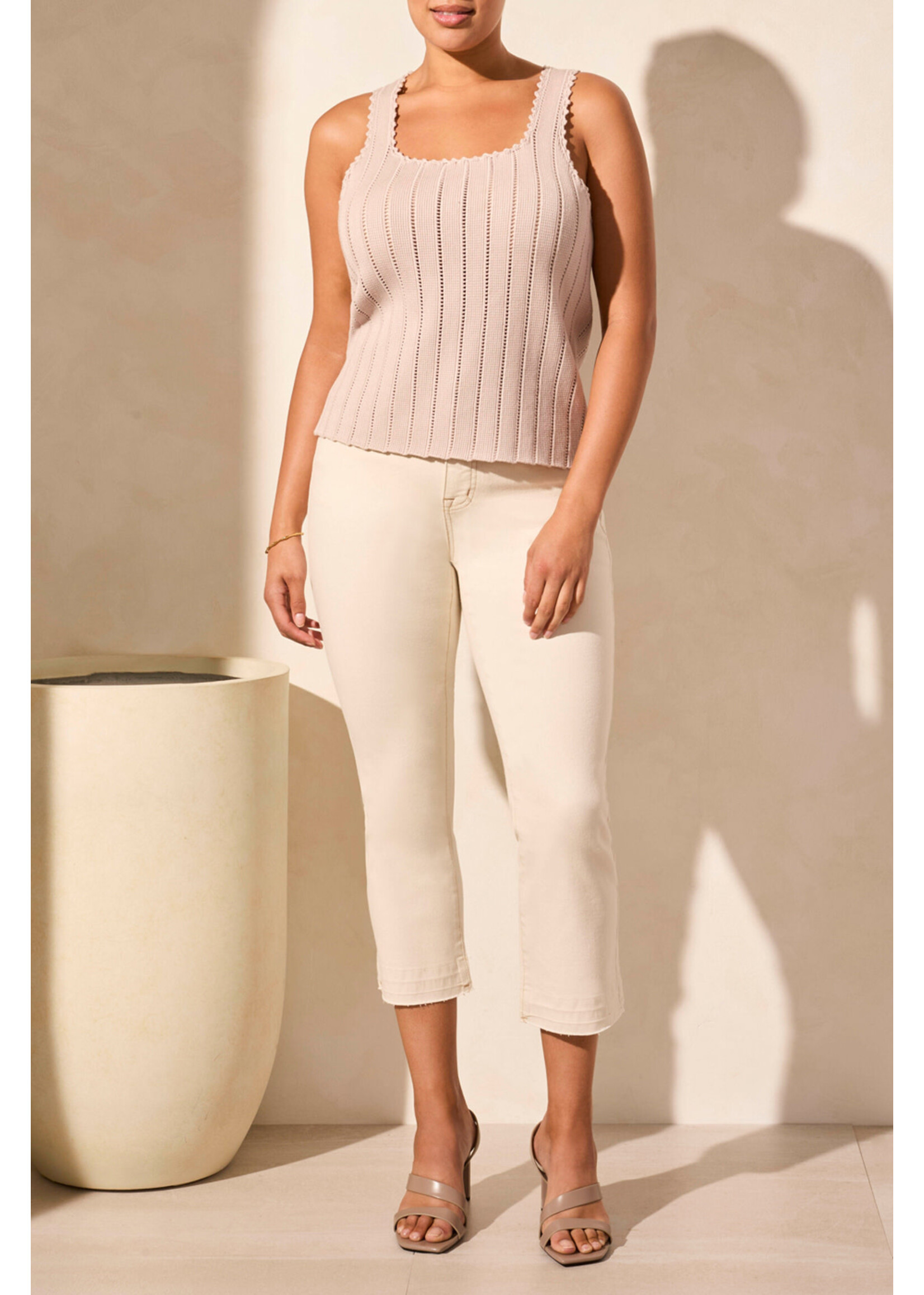 Tribal T Sleeveless Sweater Tank