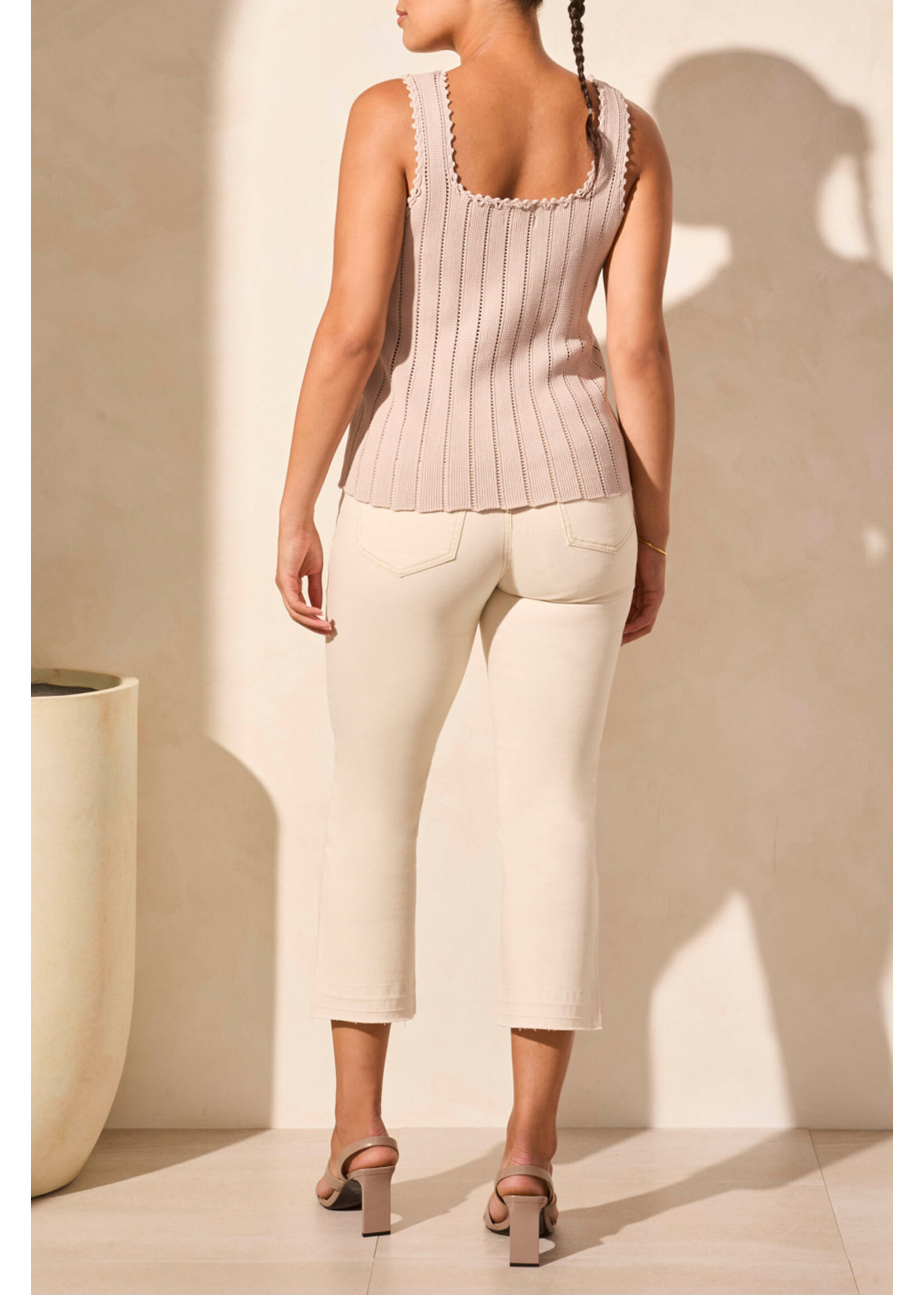 Tribal T Sleeveless Sweater Tank