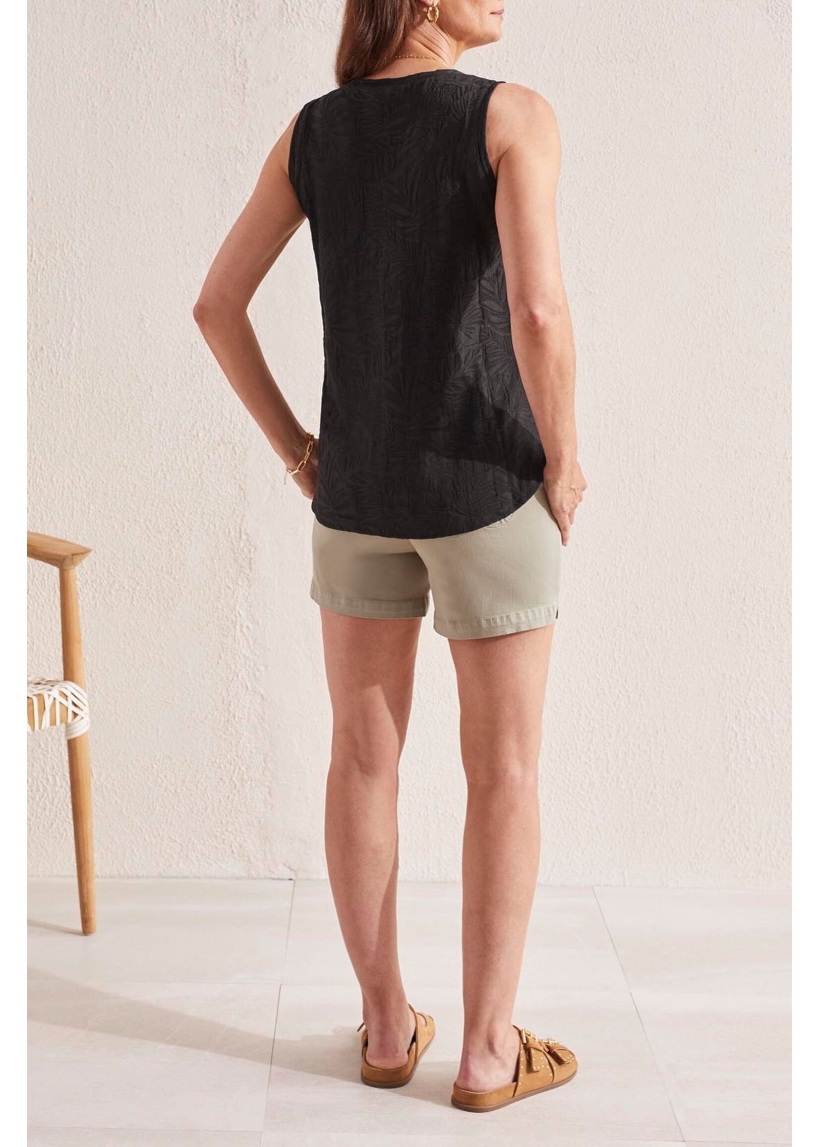 Tribal T Textured V-Neck Tank