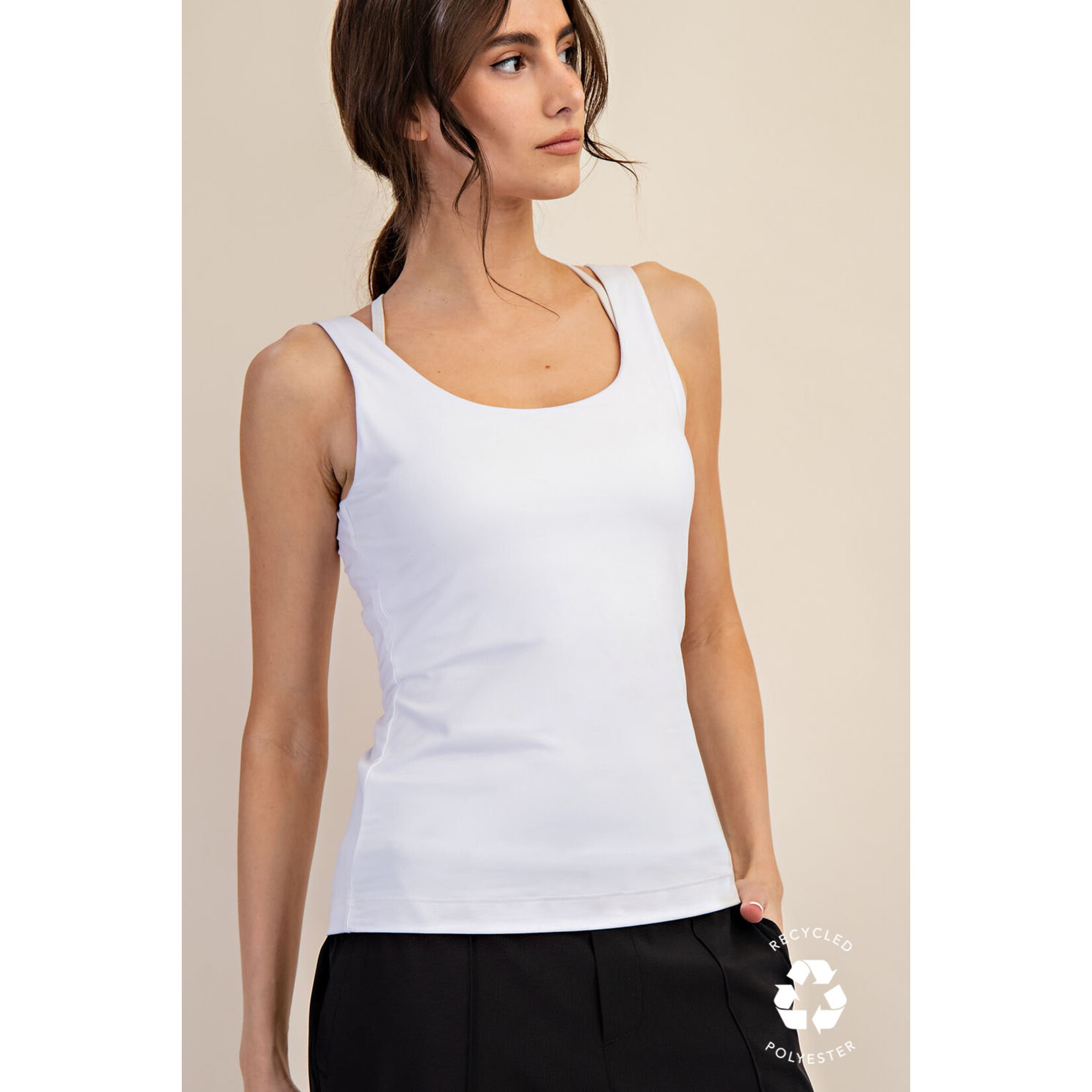 Rae Mode RM Yoga Scoop neck Tank