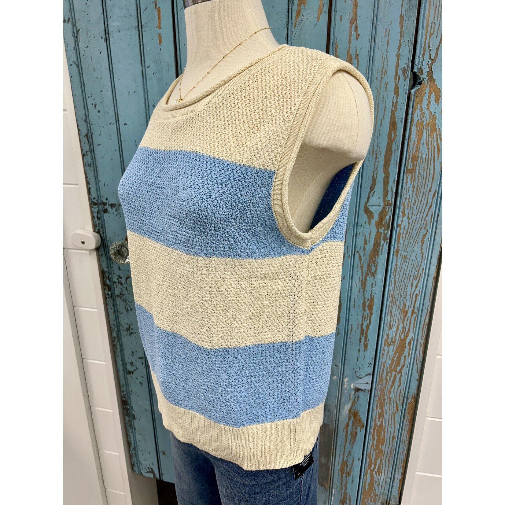 Compania Fantastica CF Stripe Knit Top