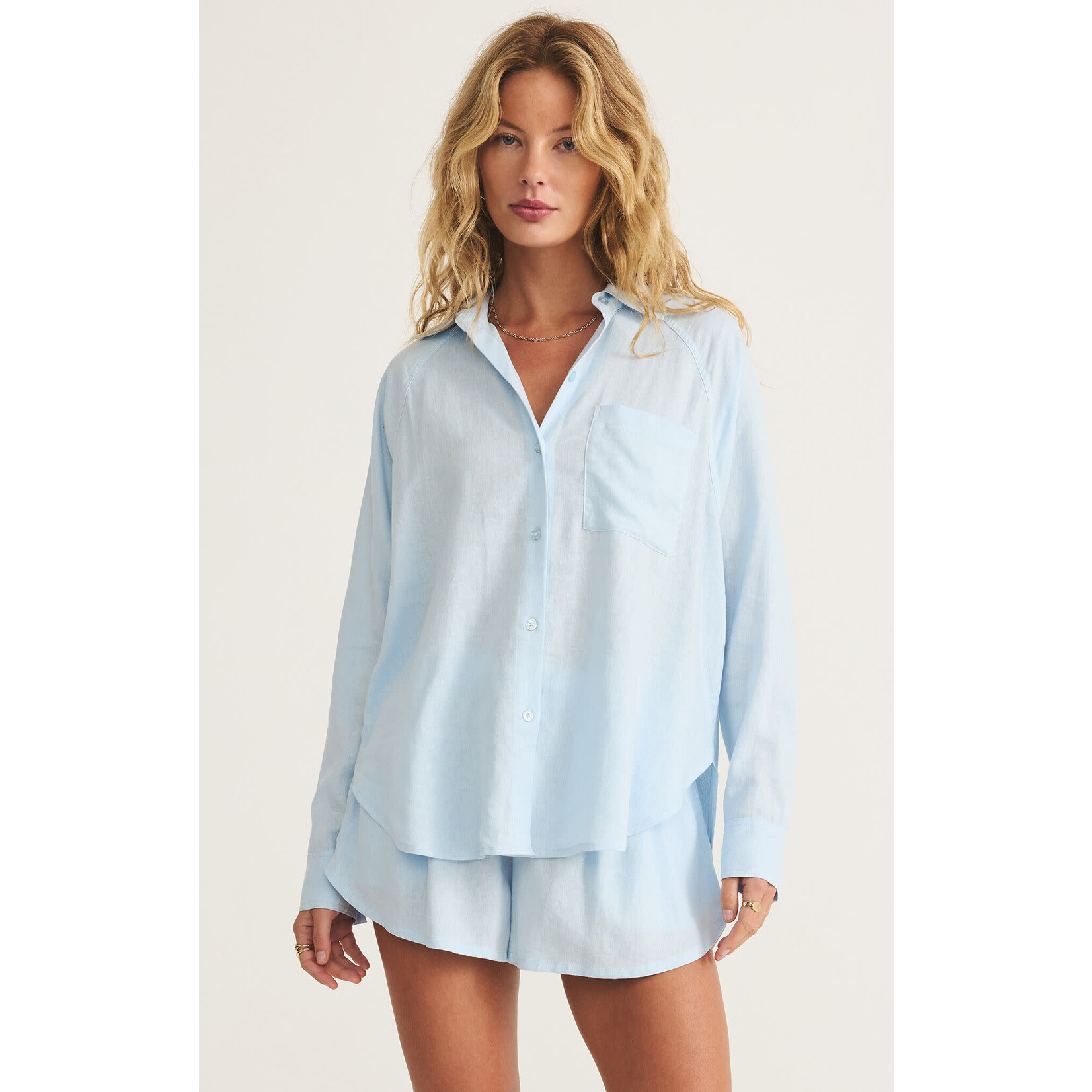 Z Supply ZS The Perfect Linen Top