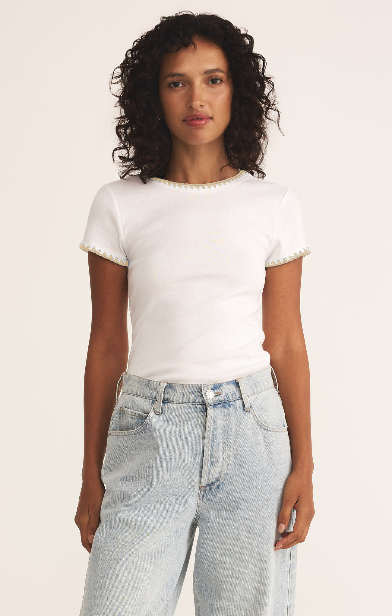 ZS Cassis Rib Tee - Wink Boutiques