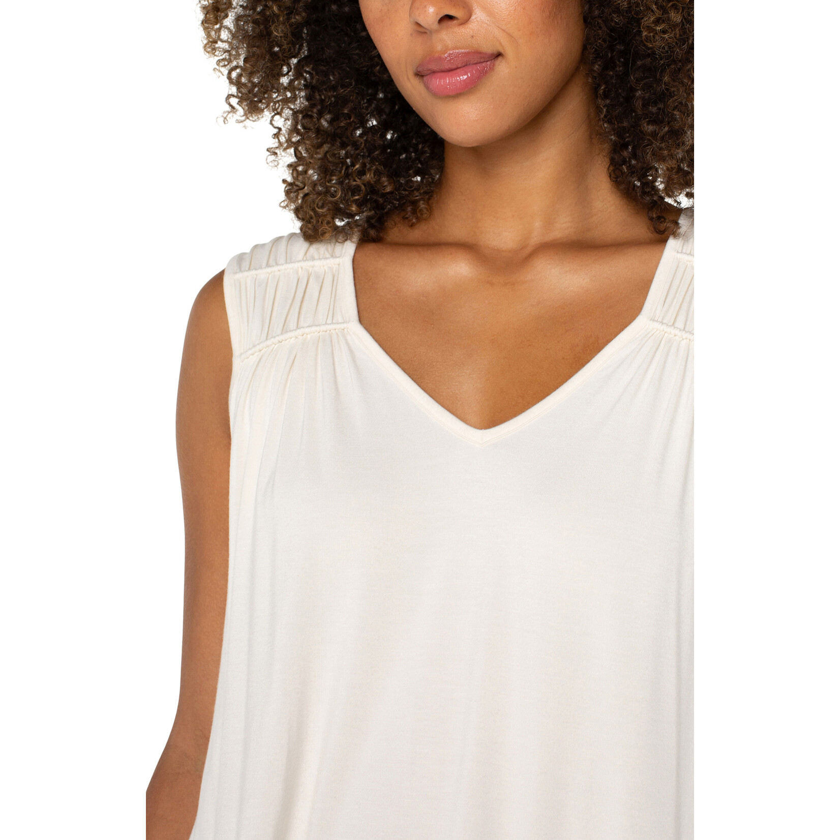 Liverpool LP Shirred Detail Tank