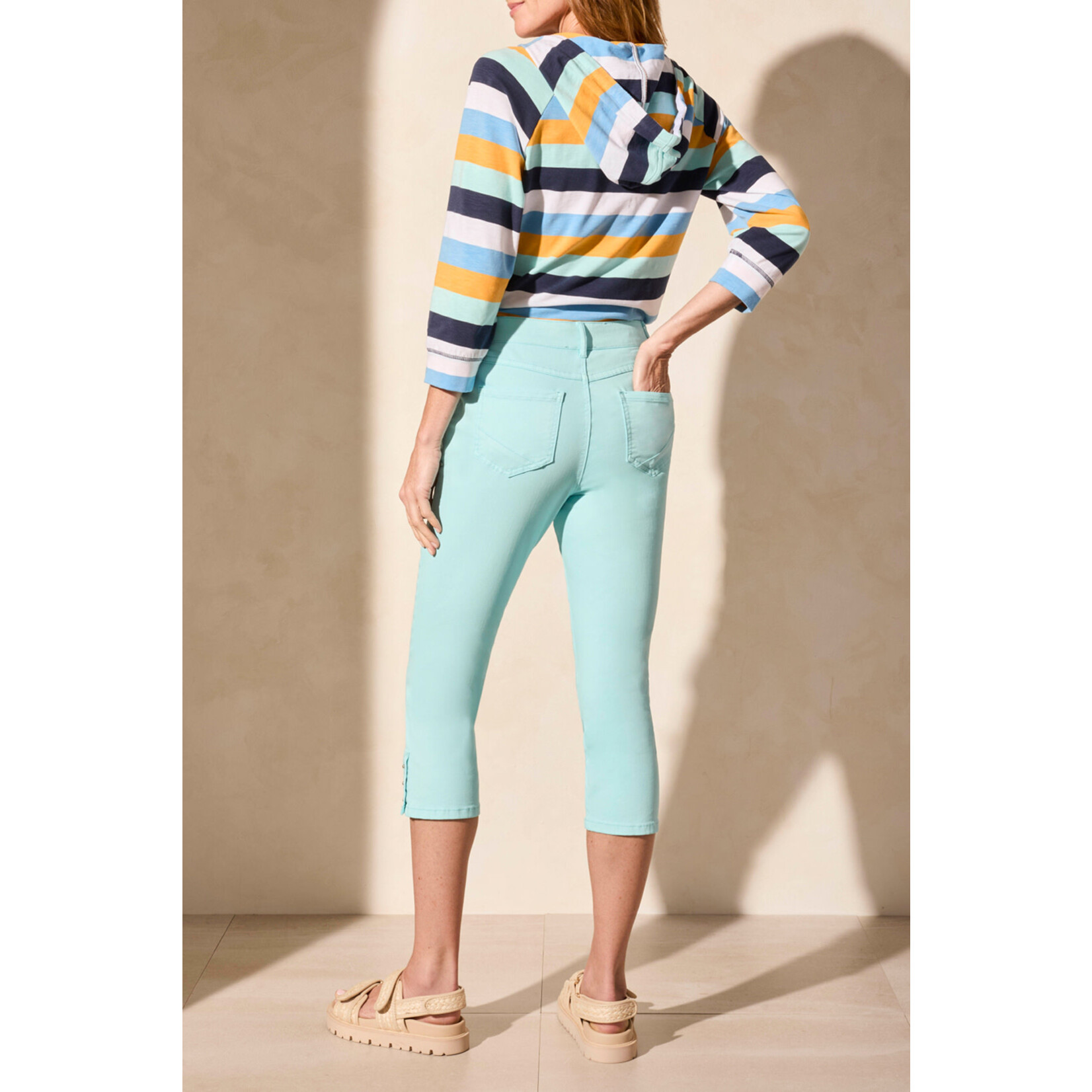 Tribal T Pull-On Capri