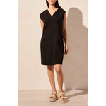 Tribal Slvless Hooded Dress