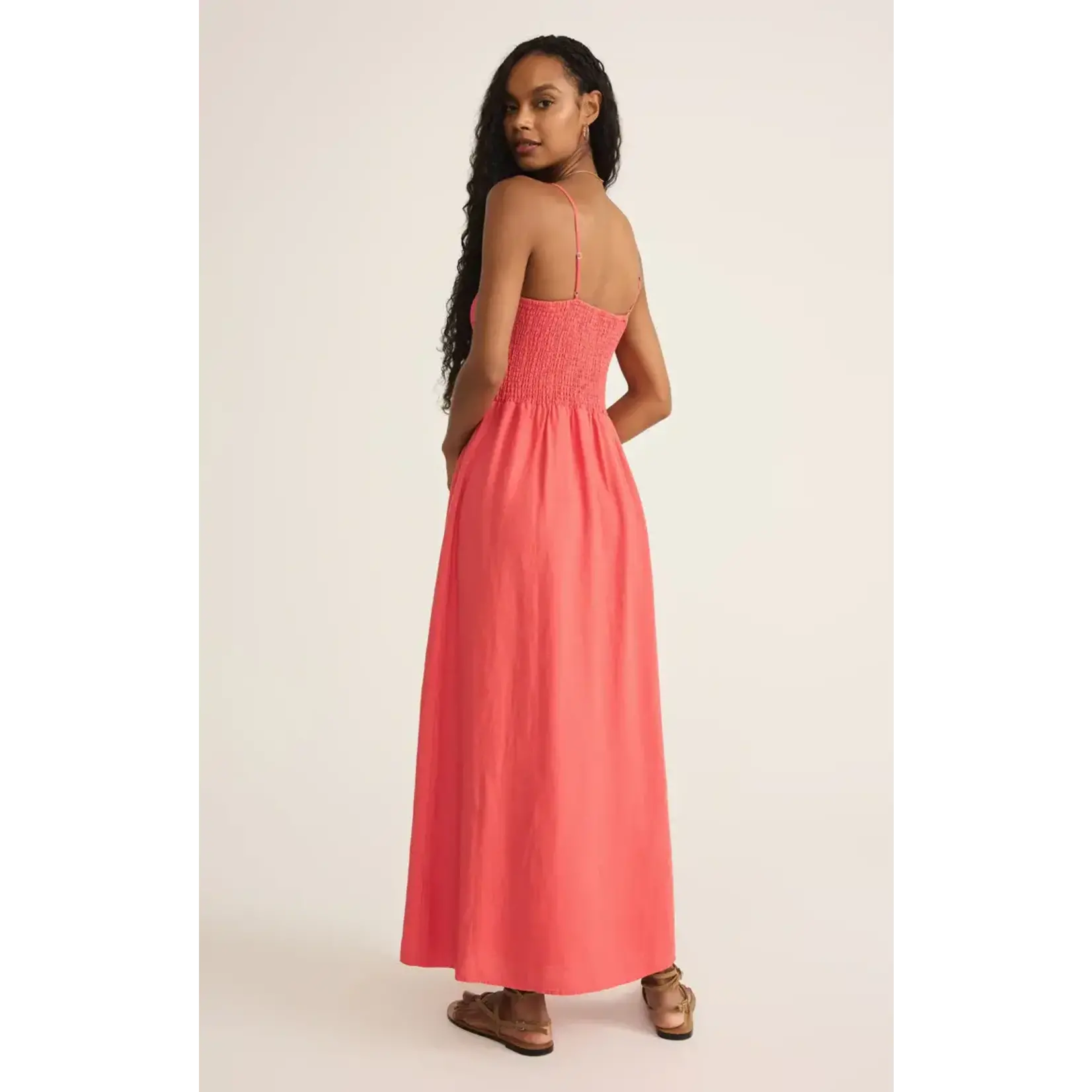 Z Supply Bayside Linen Maxi Dress