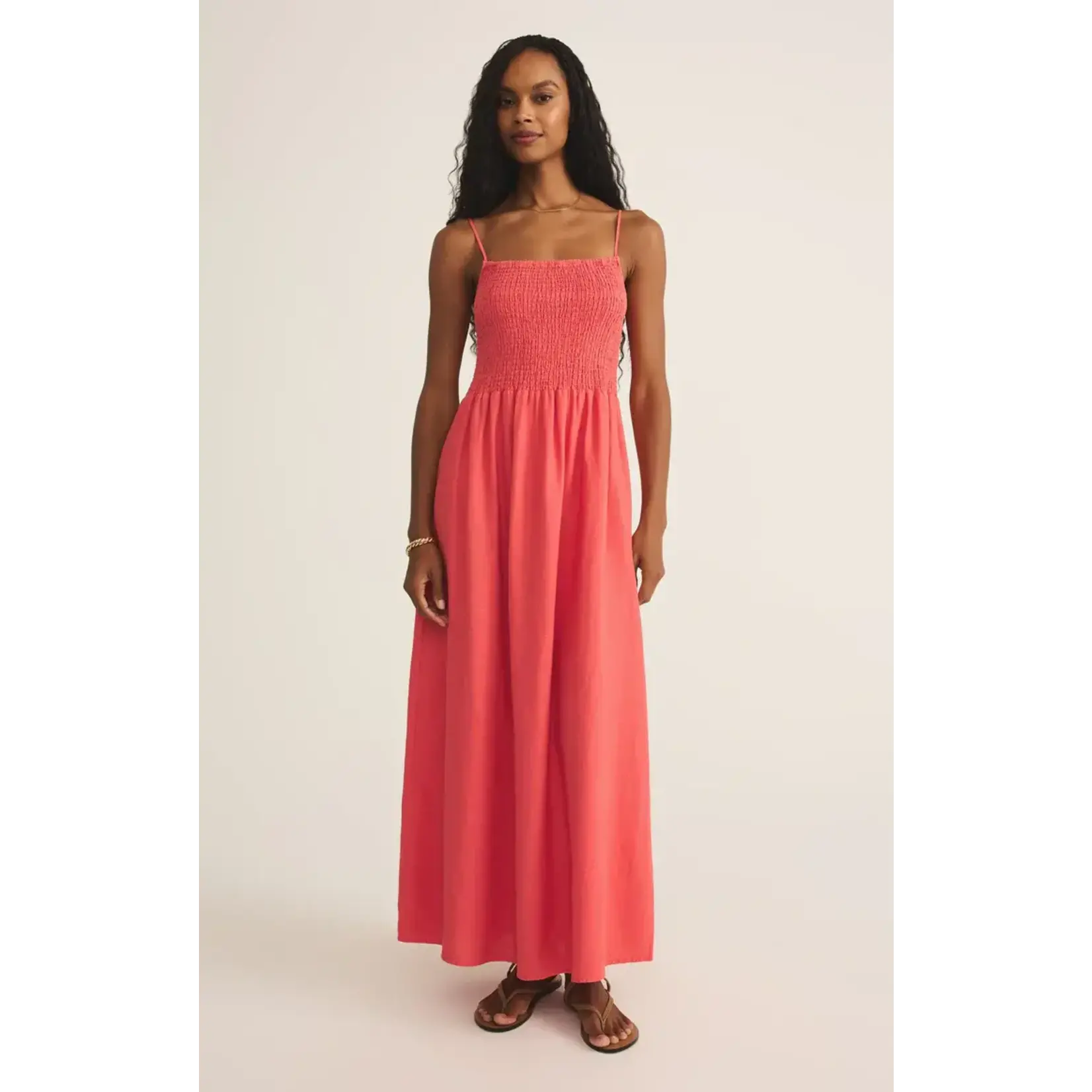 Z Supply Bayside Linen Maxi Dress