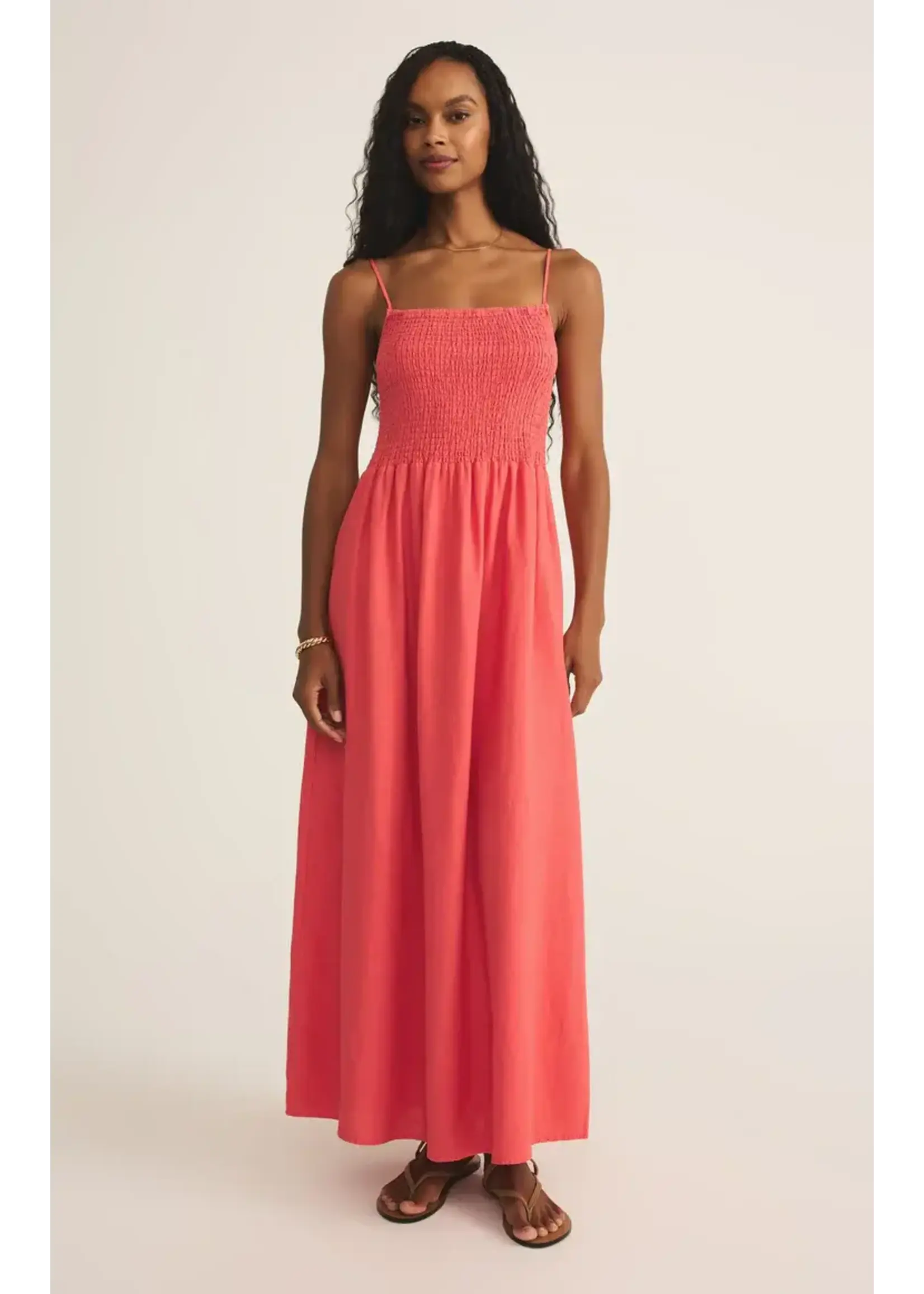 Z Supply Bayside Linen Maxi Dress