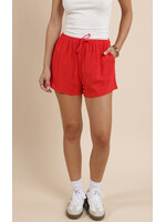 Sadie Sage Sugarloaf Linen Blend Shorts