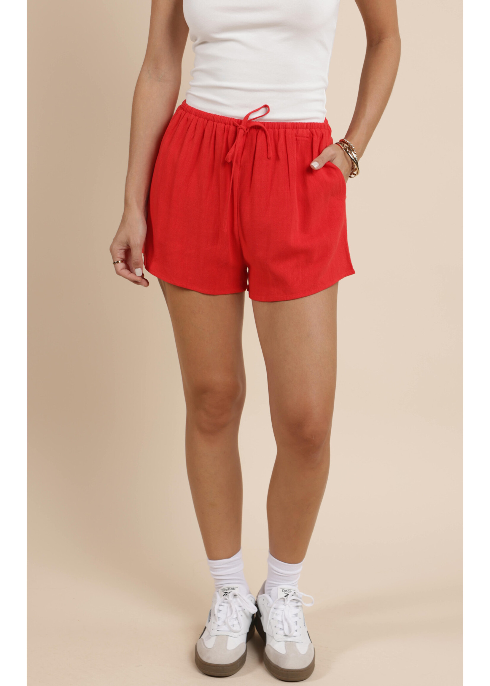 Sadie Sage SS Sugarloaf Linen Blend Shorts