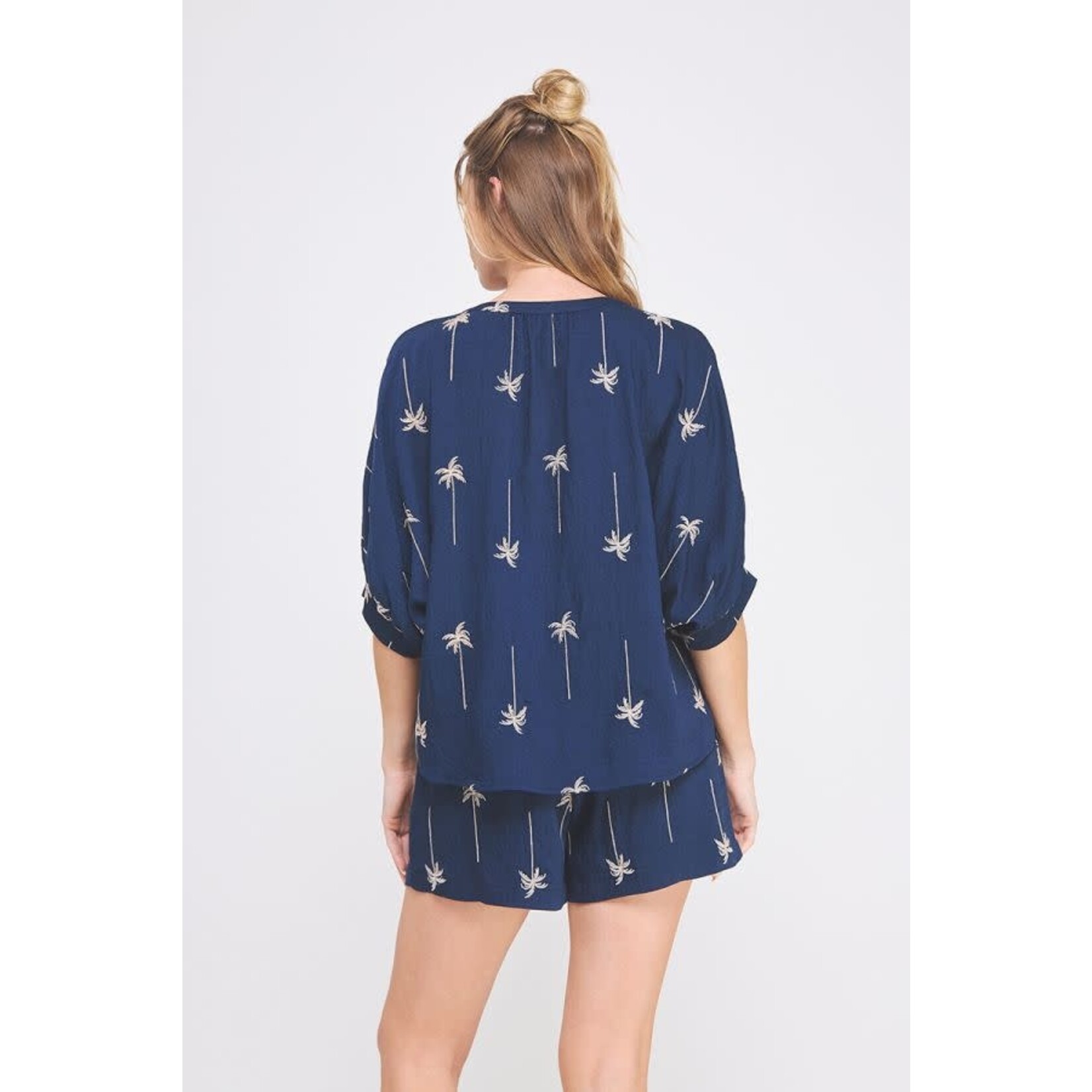 Allie Rose AR Embroidered Blouse