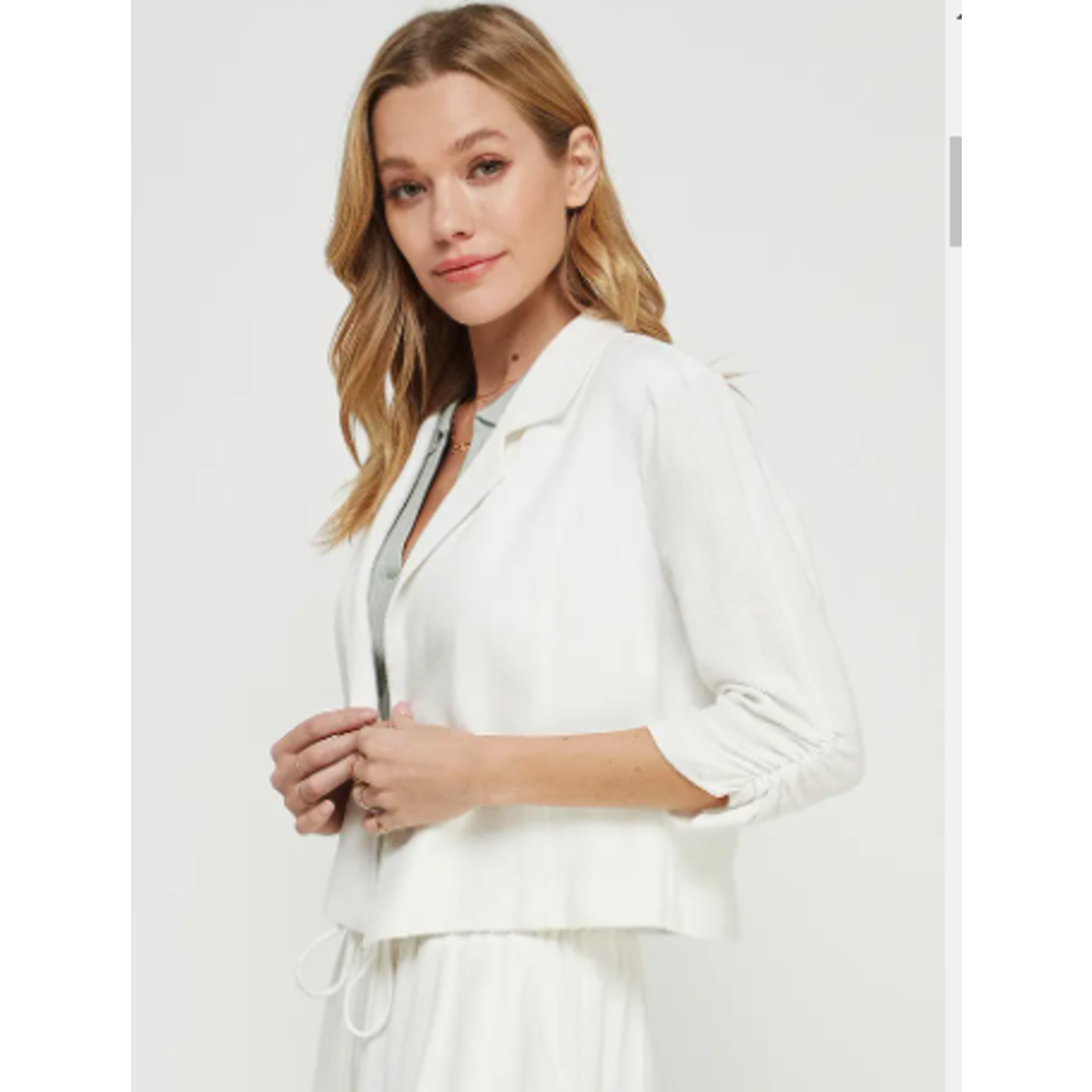 Allie Rose AR Linen Blazer