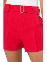 Liverpool Red Pleated Short