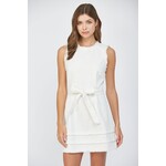 Fate Fray Detail Denim Dress