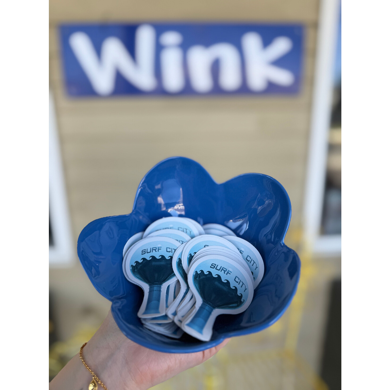 Wink Watertower Sticker