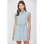 Fate Striped Denim Dress