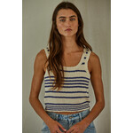 By together Alder Navy Striped Sweater Tank