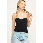 Miss Love Knit Strip Tube Top
