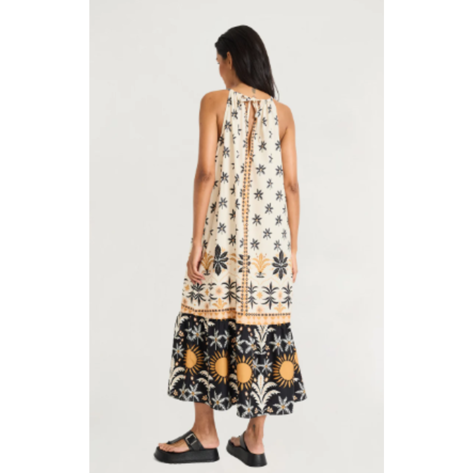 Maggy London ML Trapeze Halter Dress