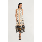 Maggy London ML Trapeze Halter Dress
