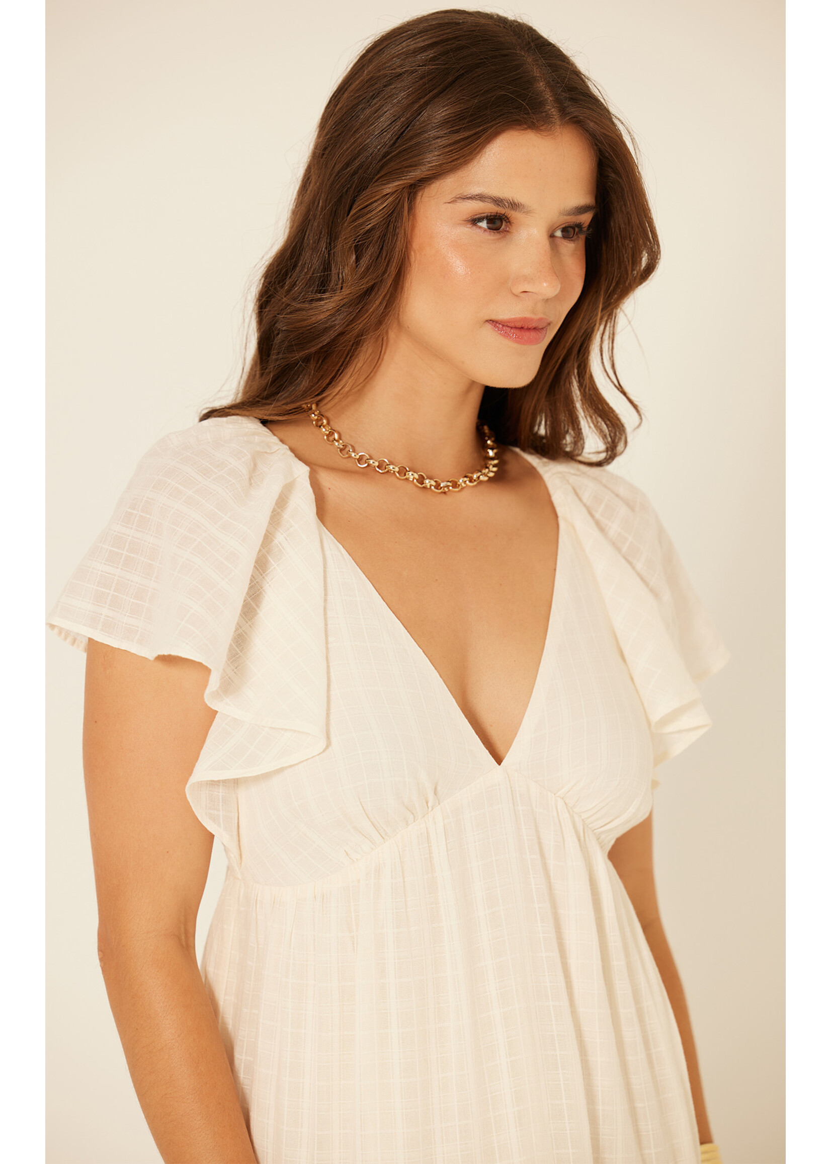 Billa 77 Bila Benecia White Dress