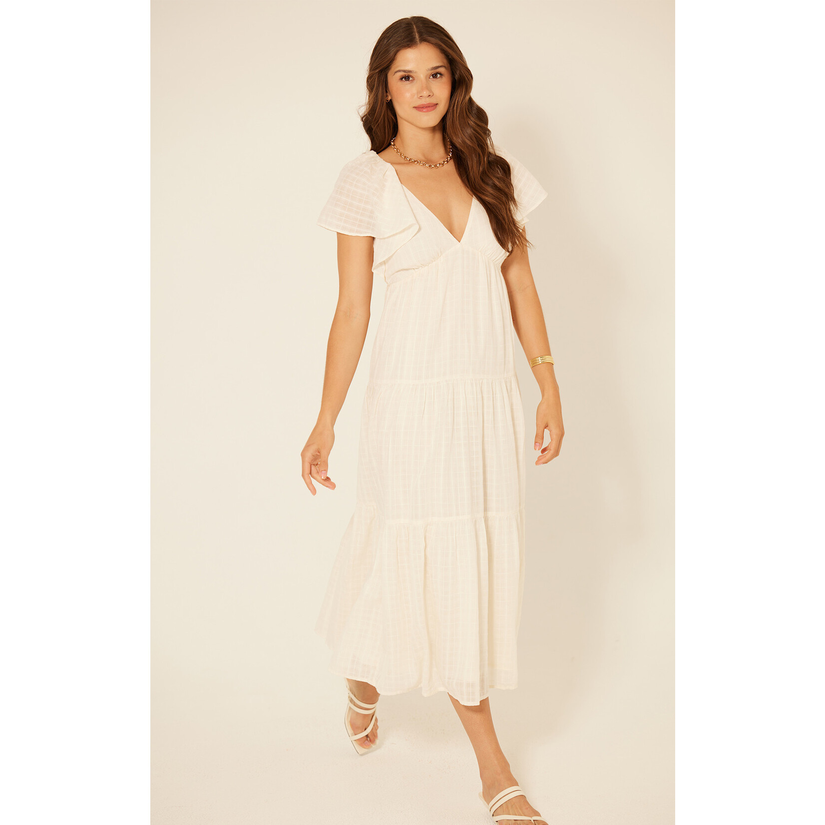 Billa 77 Bila Benecia White Dress