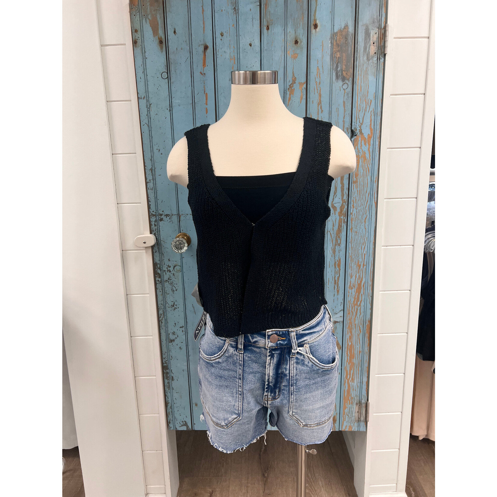 Blu Pepper BP Knit Sweater Vest