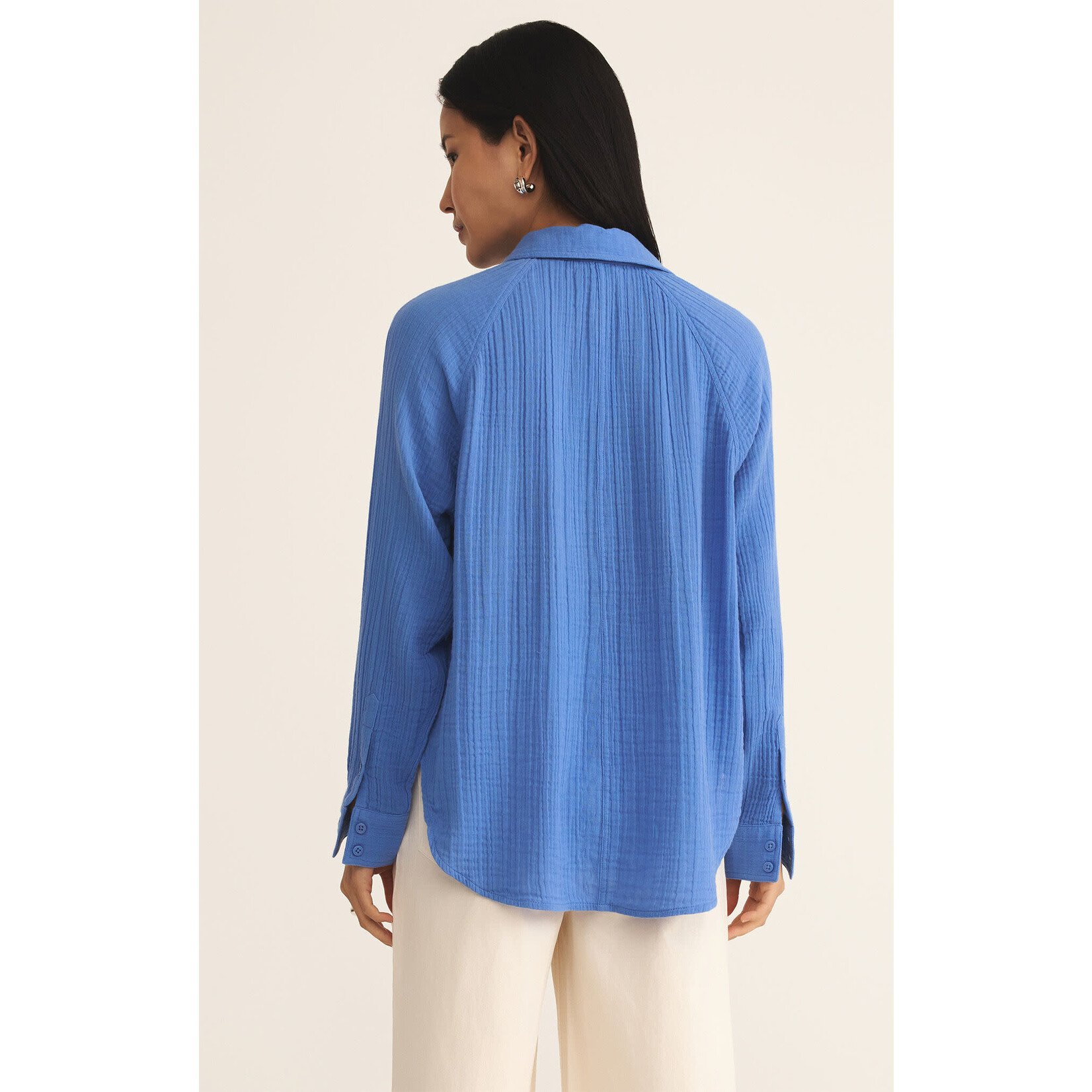 Z Supply ZS Perfect Airy Top Blue