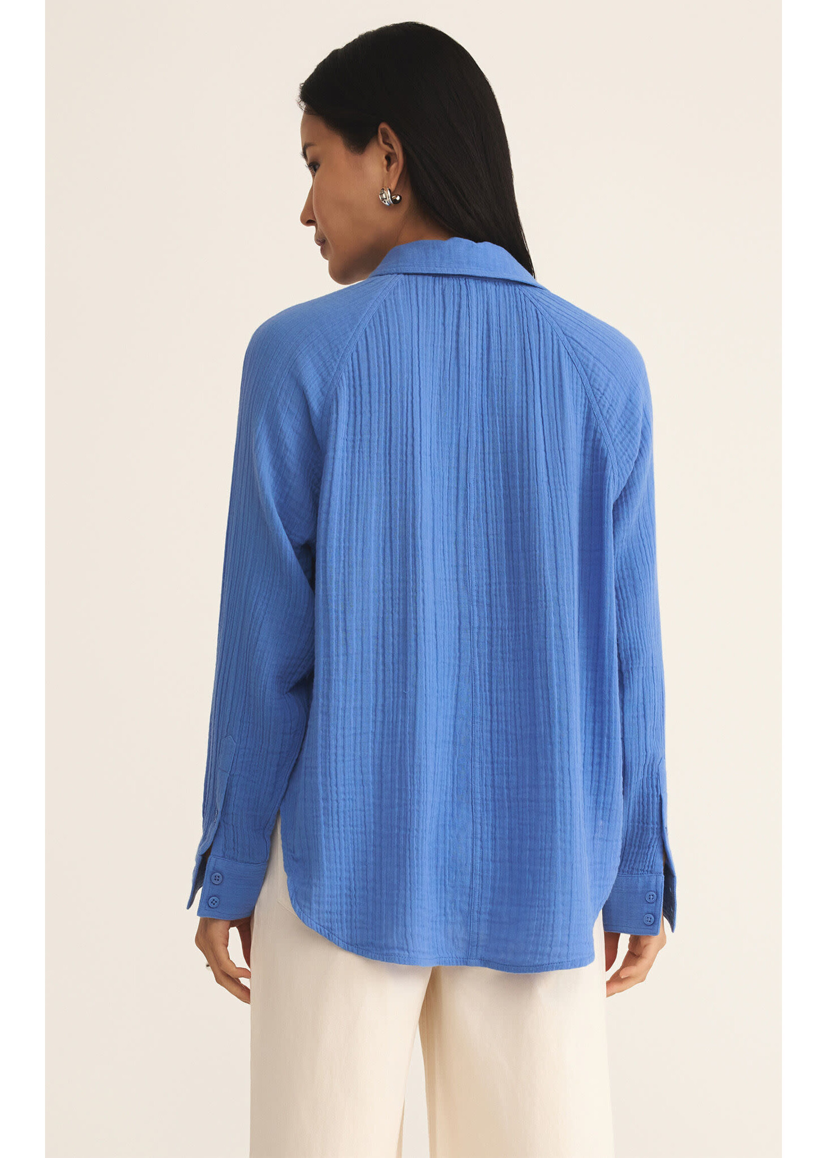 Z Supply ZS Perfect Airy Top Blue