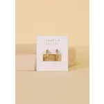 Jax Kelly Gold double hoop Earring