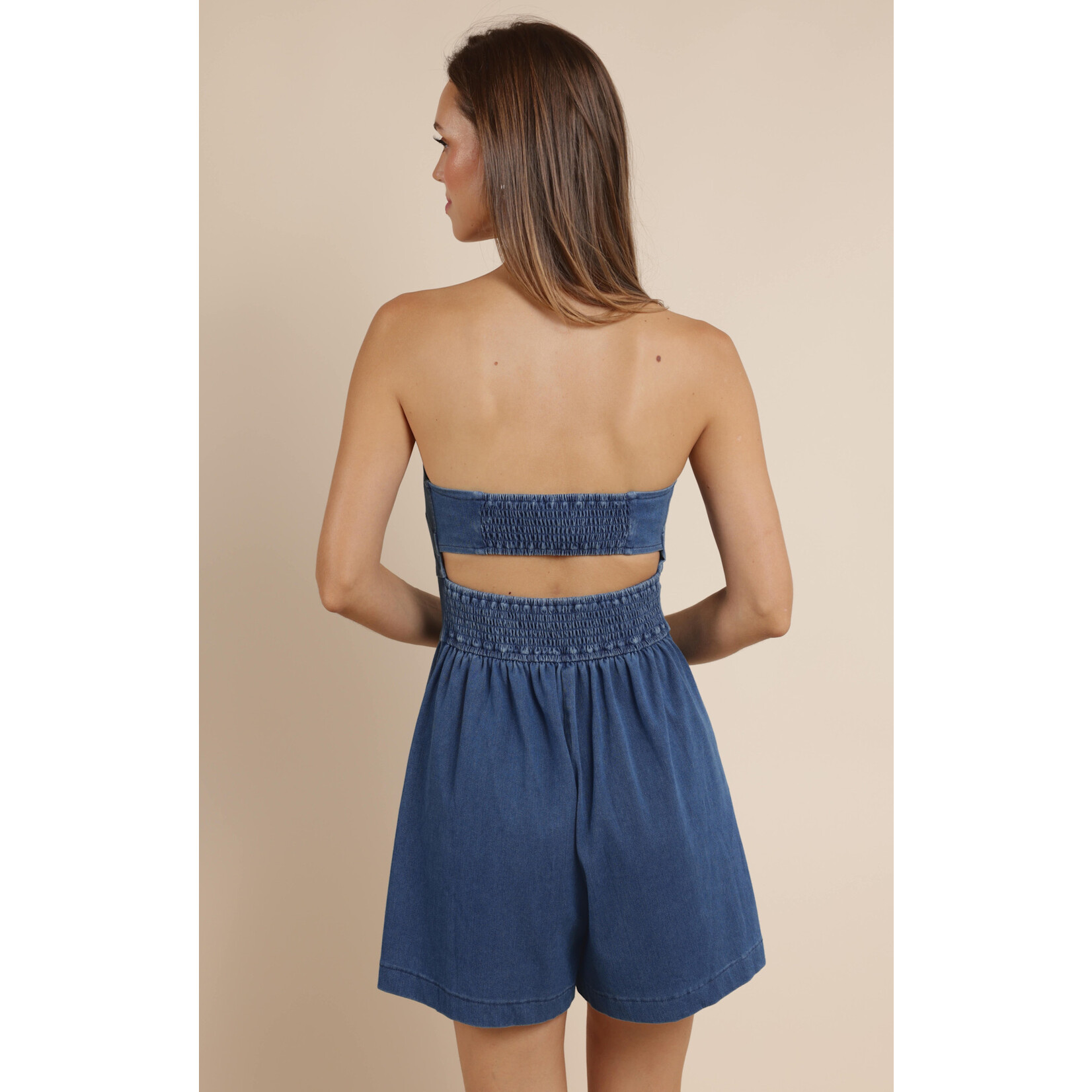 Sage The Label STL Wanderwave Tube Top Romper