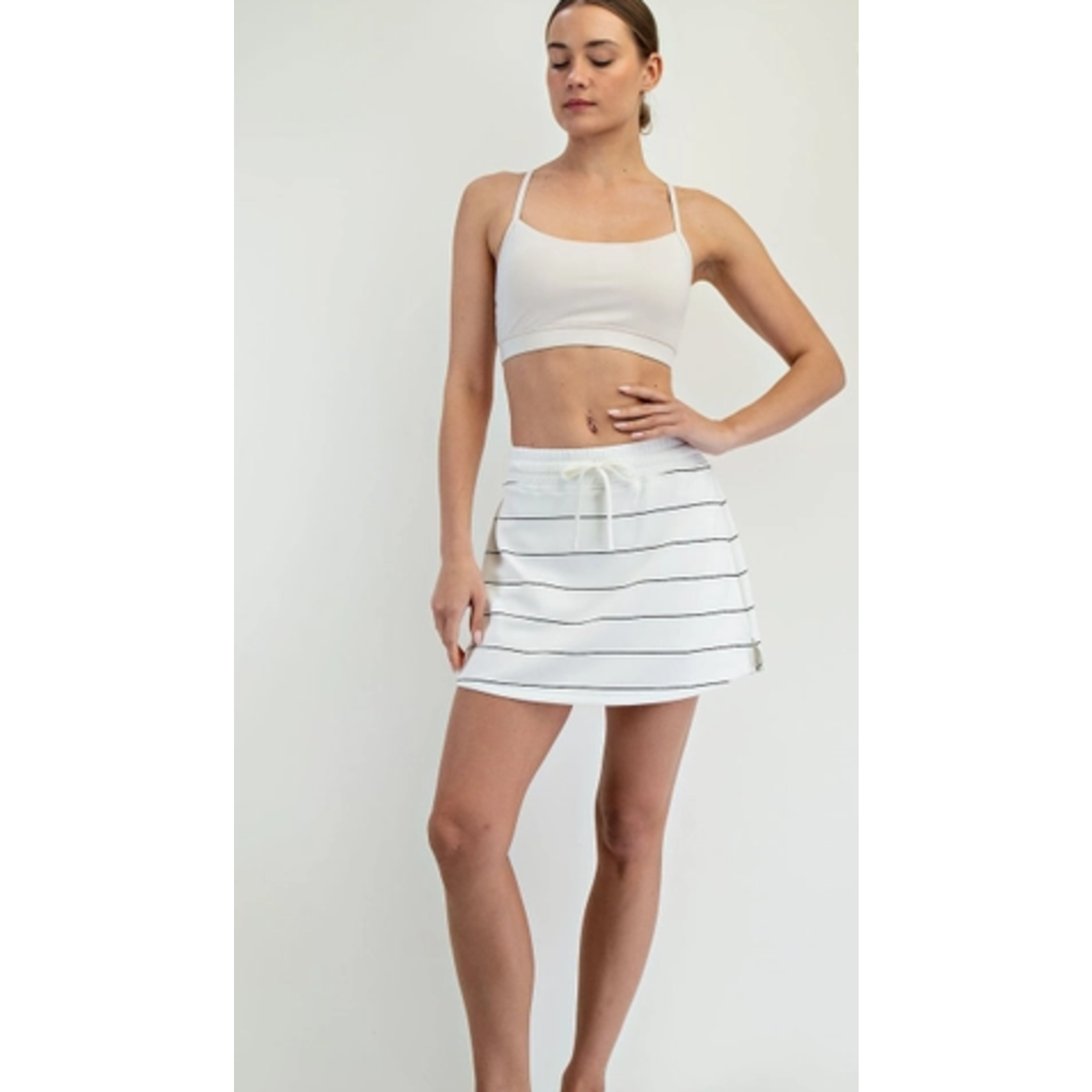 Rae Mode RM Stripe Skort
