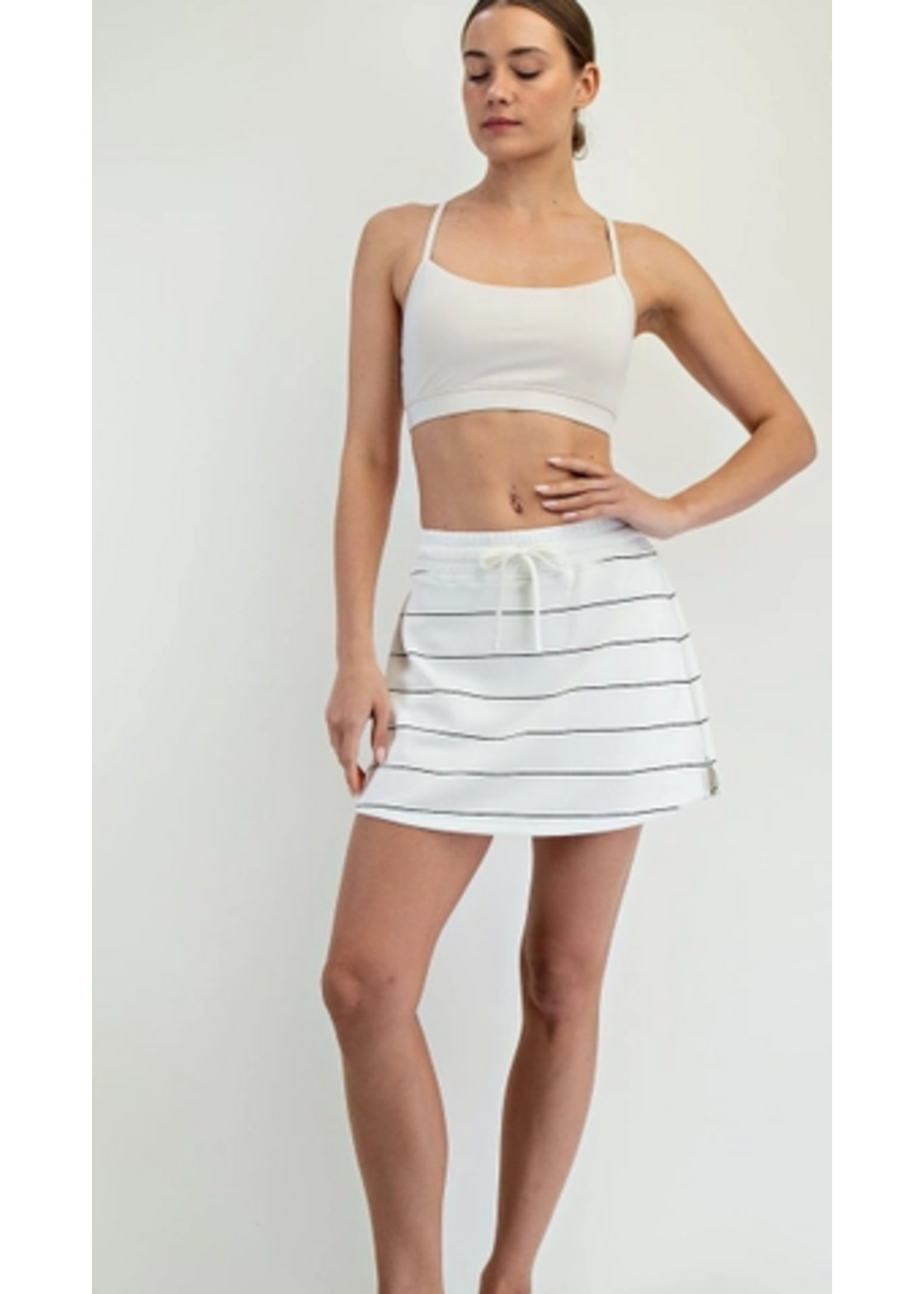 Rae Mode RM Stripe Skort