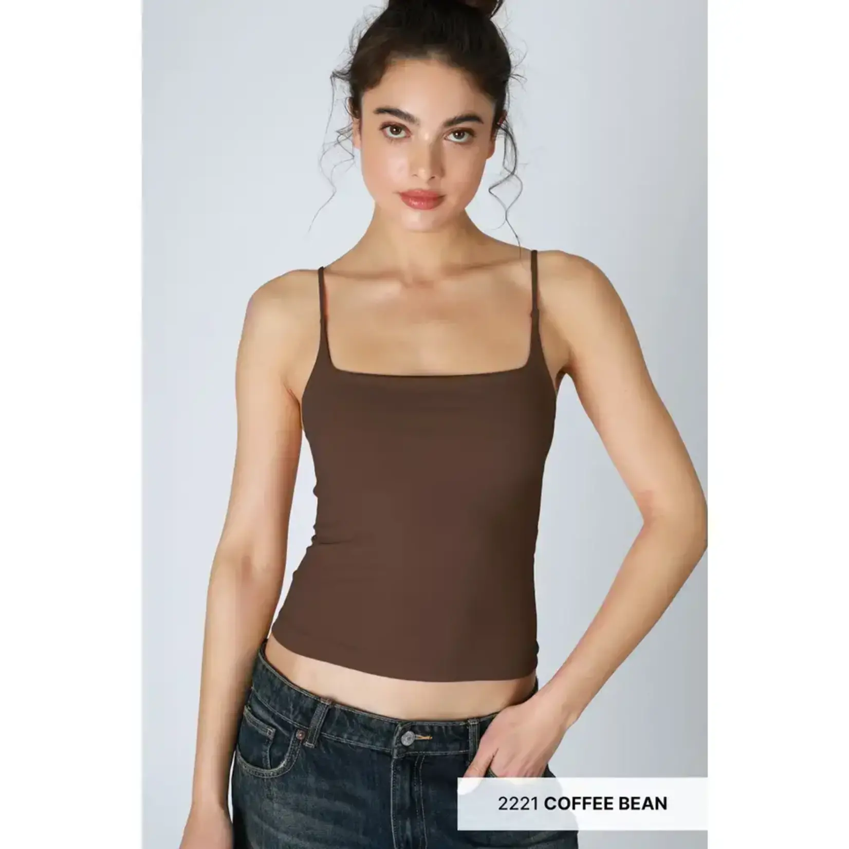 Nikibiki NB Clean Line Sqaure Cami