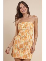 Sadie Sage Sunset Tube Mini Dress