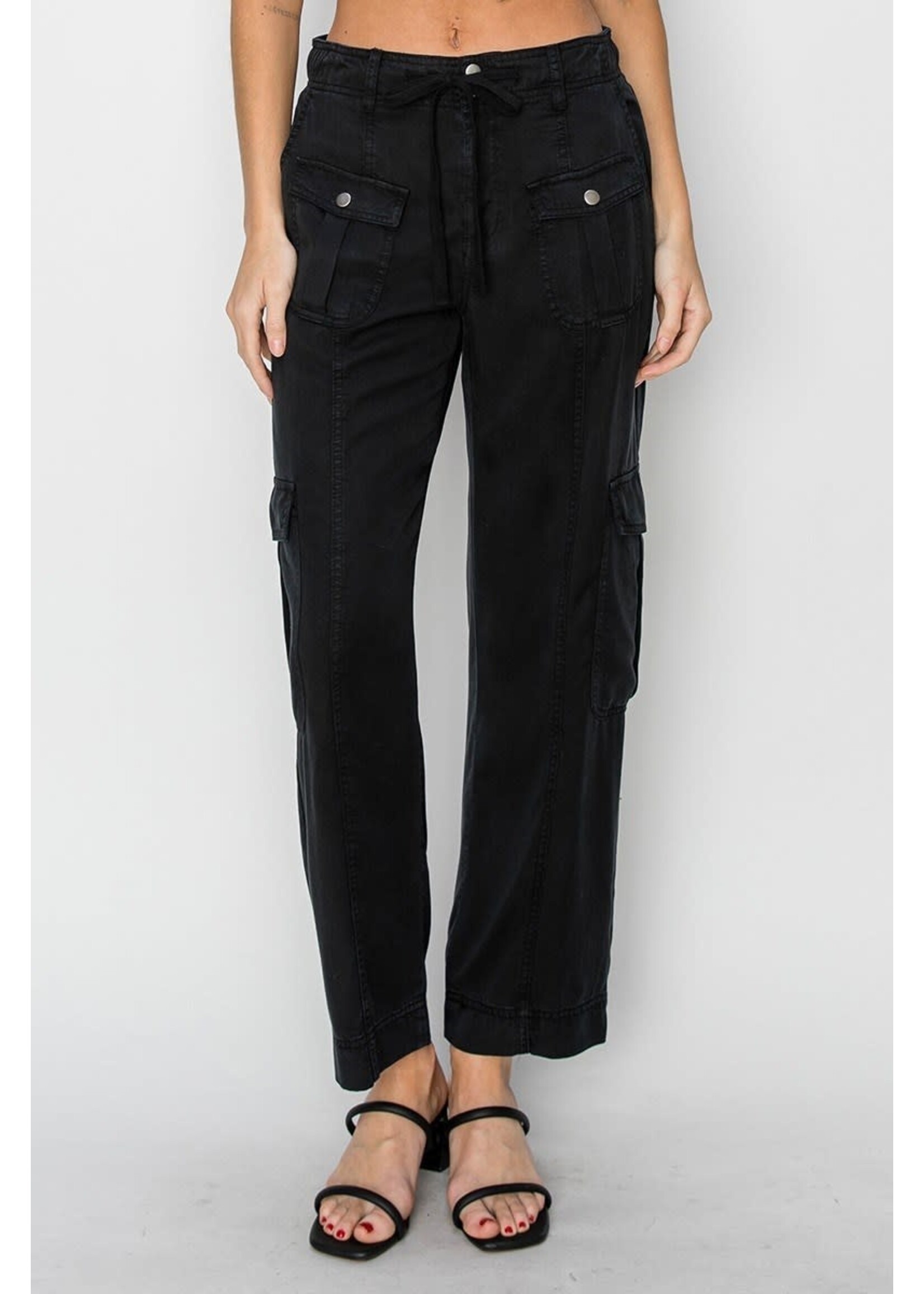 Risen R High Rise relaxed Cargo Pants