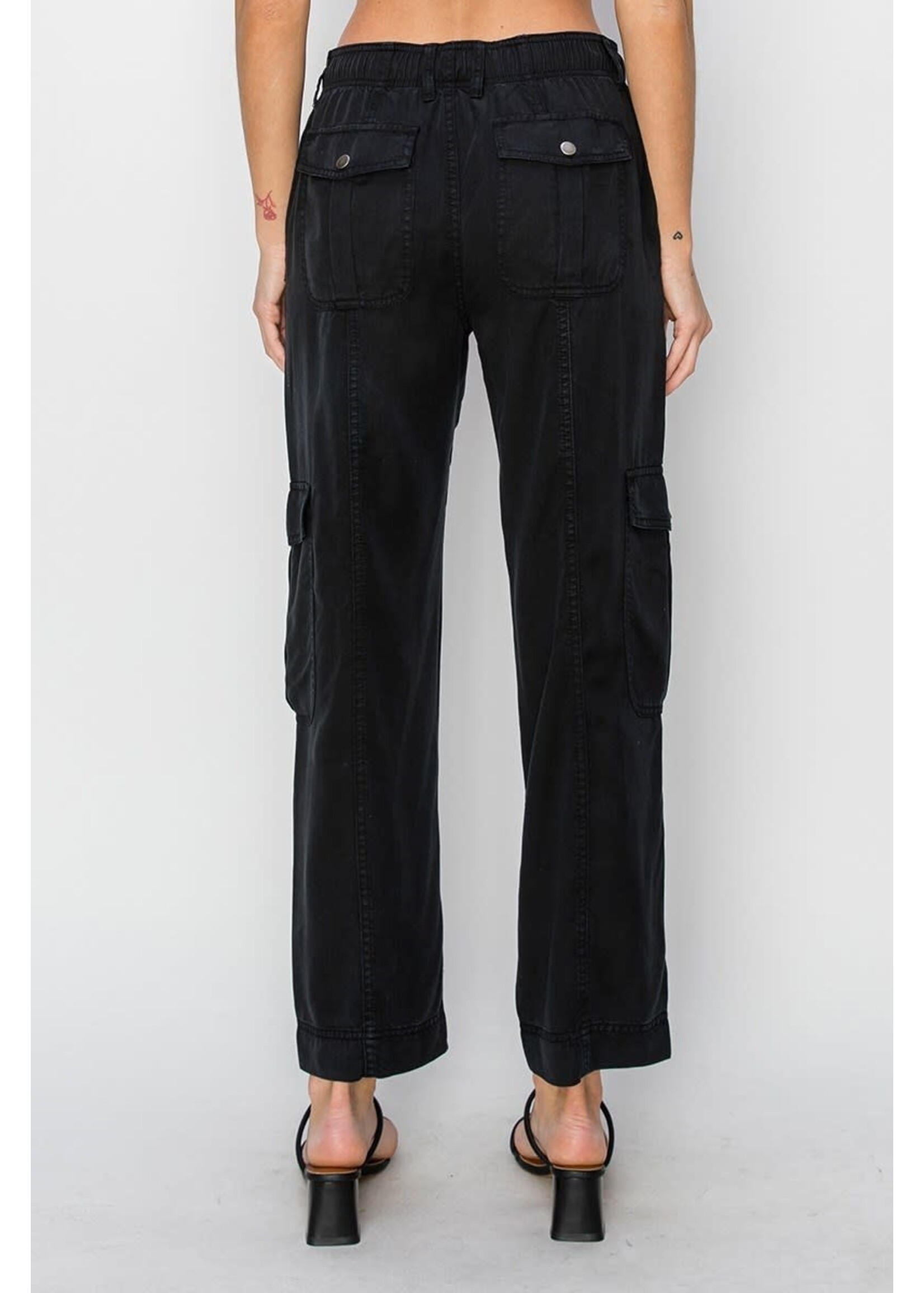 Risen R High Rise relaxed Cargo Pants