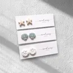 Mood Swing Jewelry Clay Stud Earrings