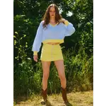 BUCKETLIST Striped Crop Top